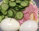☆簡単節約☆残り物のパスタでサラダ☆作り方3写真