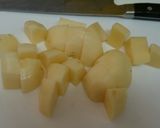 鶏肉とじゃがいもの柚子胡椒炒め作り方3写真