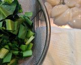 ホタテ貝柱と木綿豆腐の塩あんかけ作り方1写真