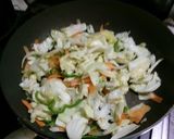 木綿豆腐でヘルシー野菜炒め作り方5写真