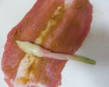 谷中生姜&新生姜の豚肉巻き~♪作り方3写真