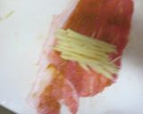 谷中生姜&新生姜の豚肉巻き~♪作り方4写真