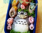 キャラ弁* トトロのお弁当作り方8写真