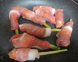 谷中生姜&新生姜の豚肉巻き~♪作り方5写真