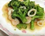 ブロッコリーとシーフードミックス中華炒め作り方9写真