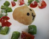 大根おろしアート☆カピバラさん作り方3写真