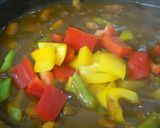 ✿チキンカレー✿パプリカの彩りカレー作り方7写真