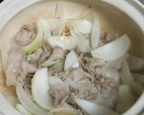 土鍋で肉豆腐うどん(^w^)作り方2写真