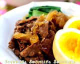 簡単ご飯がすすむ 牛肉ゆで玉～すき煮作り方13写真