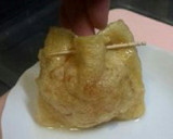 簡単・節約♪あぶたま　(たまご巾着)作り方3写真