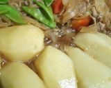 肉じゃが 煮込み15分で作る フライパン作り方6写真