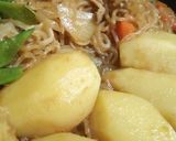 肉じゃが 煮込み15分で作る フライパン作り方8写真