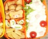 私のお花見弁当2014作り方3写真