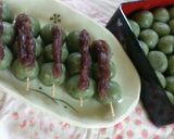 お豆腐で簡単ﾓﾁﾓﾁ ♡春のよもぎ団子作り方6写真