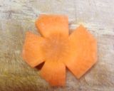 1番簡単な人参の飾り切り作り方5写真