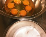 大きめ基本のスポンジケーキ 27cm型作り方1写真