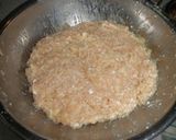 ふわふわ、鶏胸肉のハンバーグ作り方5写真