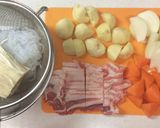 豚肉の肉じゃが作り方1写真