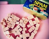 ◆スパムエッグトースト◆作り方1写真
