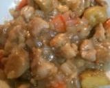 簡単☆鳥もも肉の新玉ねぎ煮作り方6写真