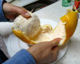 剝いて食べる旬のグレープフルーツ作り方3写真