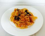 残り物で簡単ナポリタン風パスタ♡作り方5写真