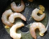 濃厚★海老と生クリームのジェノベーゼ作り方9写真