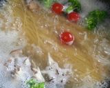 ポン酢仕上げコラーゲンたっぷり鶏皮パスタ作り方2写真
