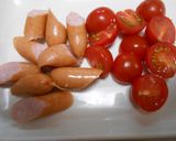 春キャベツとプチトマトのサラダ温泉卵のせ作り方7写真