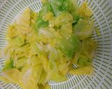 春キャベツとプチトマトのサラダ温泉卵のせ作り方11写真