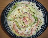 簡単！キャベツと豚肉の健康鍋作り方6写真