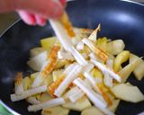 ザクザク胡桃♡竹輪＆筍のバター醤油炒め作り方3写真