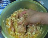 鶏肉のシソ巻きミニバーグ作り方2写真