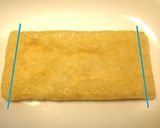 ☺お弁当に♪ベーコンとねぎの油揚げ巻き☺作り方3写真