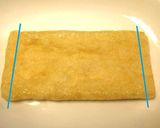 ☺お弁当に♪ベーコンとねぎの油揚げ巻き☺作り方3写真