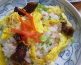 春キャベツとほたるいか入りのちらし寿司作り方5写真
