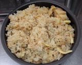 魚屋まかない鮭フレークと筍炊き込みご飯作り方4写真