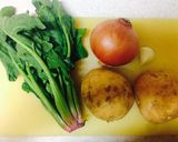 まるでカフェ！ほうれん草のポタージュ作り方1写真