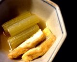 小松菜とおあげの炊いたん作り方9写真