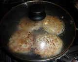 ふわふわ、鶏胸肉のハンバーグ作り方8写真