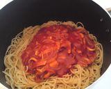 デルモンテで♪トマトソースパスタ作り方6写真