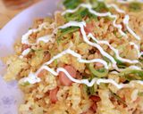 簡単♪シーチキンマヨチャーハン♡作り方8写真