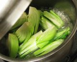 簡単一品★チンゲン菜の中華おひたし①②③作り方6写真