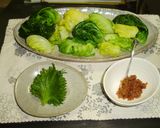 春キャベツの手巻きご飯作り方2写真
