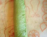 くるくる♪抹茶あんぱん(*^^*)作り方5写真