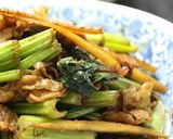若ごぼうの甜麺醤炒め。簡単・下茹でなし！作り方4写真