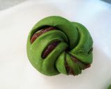 くるくる♪抹茶あんぱん(*^^*)作り方8写真