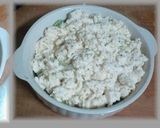 ブロッコリーとカリフラワーと豆腐グラタン作り方1写真
