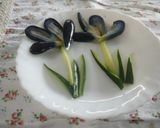 こどもの日☆花菖蒲のケーキ寿司でお祝い❀作り方6写真