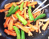 干しエリンギのオイスターソース炒め作り方6写真